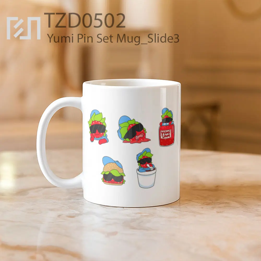 Yumi Pin Set Mug - All-side / Desain