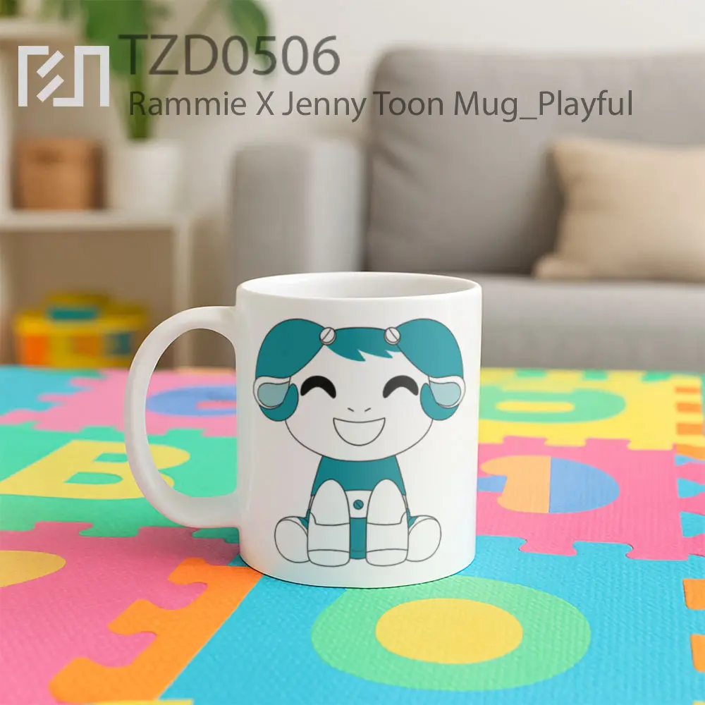 Rammie X Jenny Toon Mug - All-side / Desain
