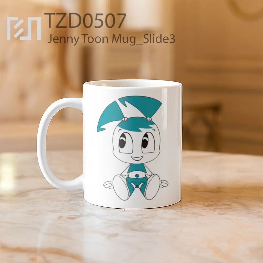 Jenny Toon Mug - All-side / Desain