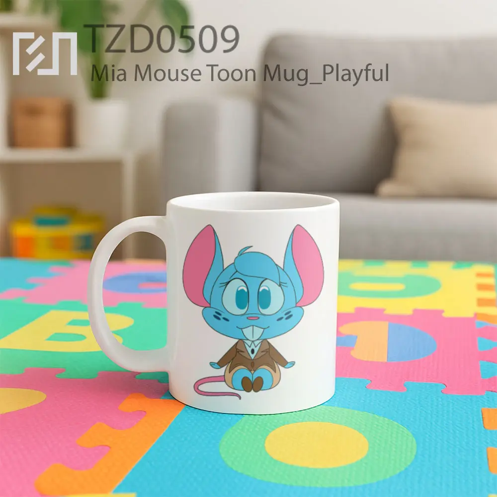 Mia Mouse Toon Mug - All-side / Desain