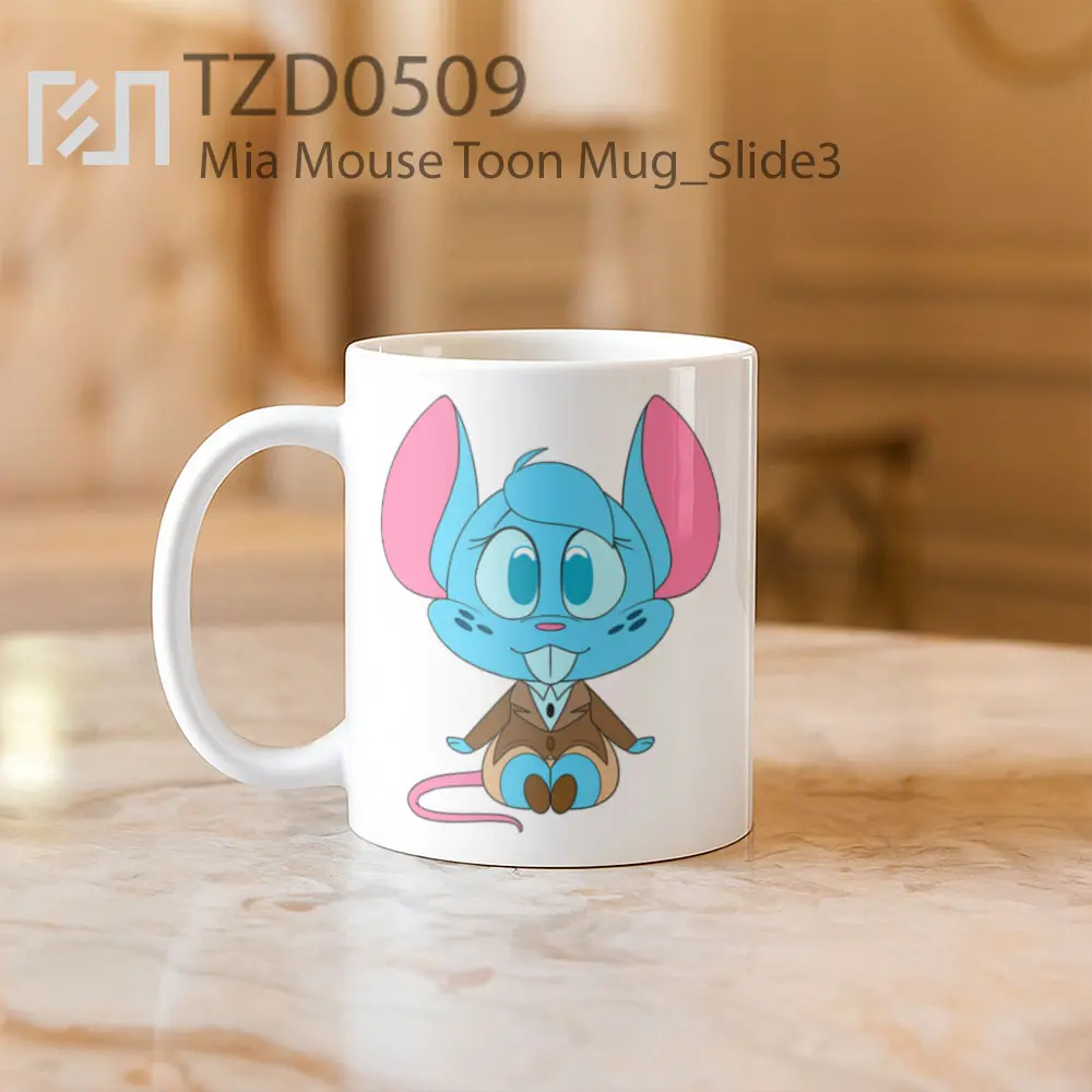 Mia Mouse Toon Mug - All-side / Desain