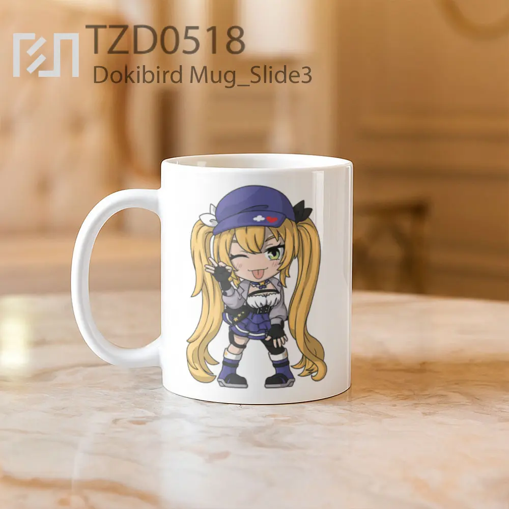 Dokibird Mug - All-side / Desain