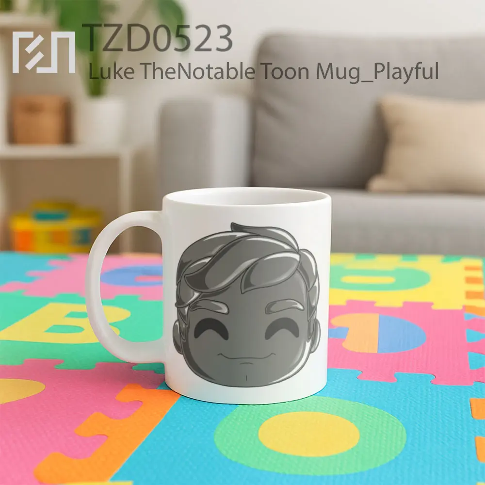 Luke TheNotable Toon Mug - All-side / Desain