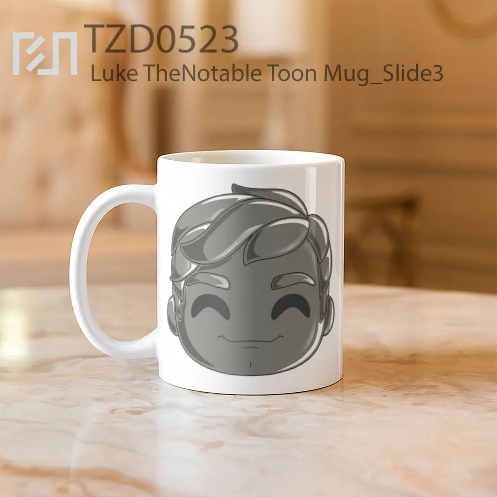 Luke TheNotable Toon Mug - All-side / Desain
