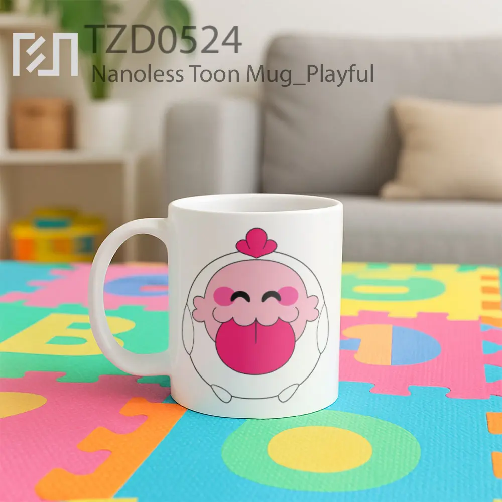 Nanoless Toon Mug - All-side / Desain