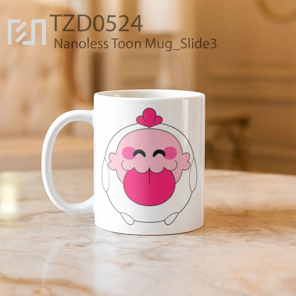 Nanoless Toon Mug - All-side / Desain