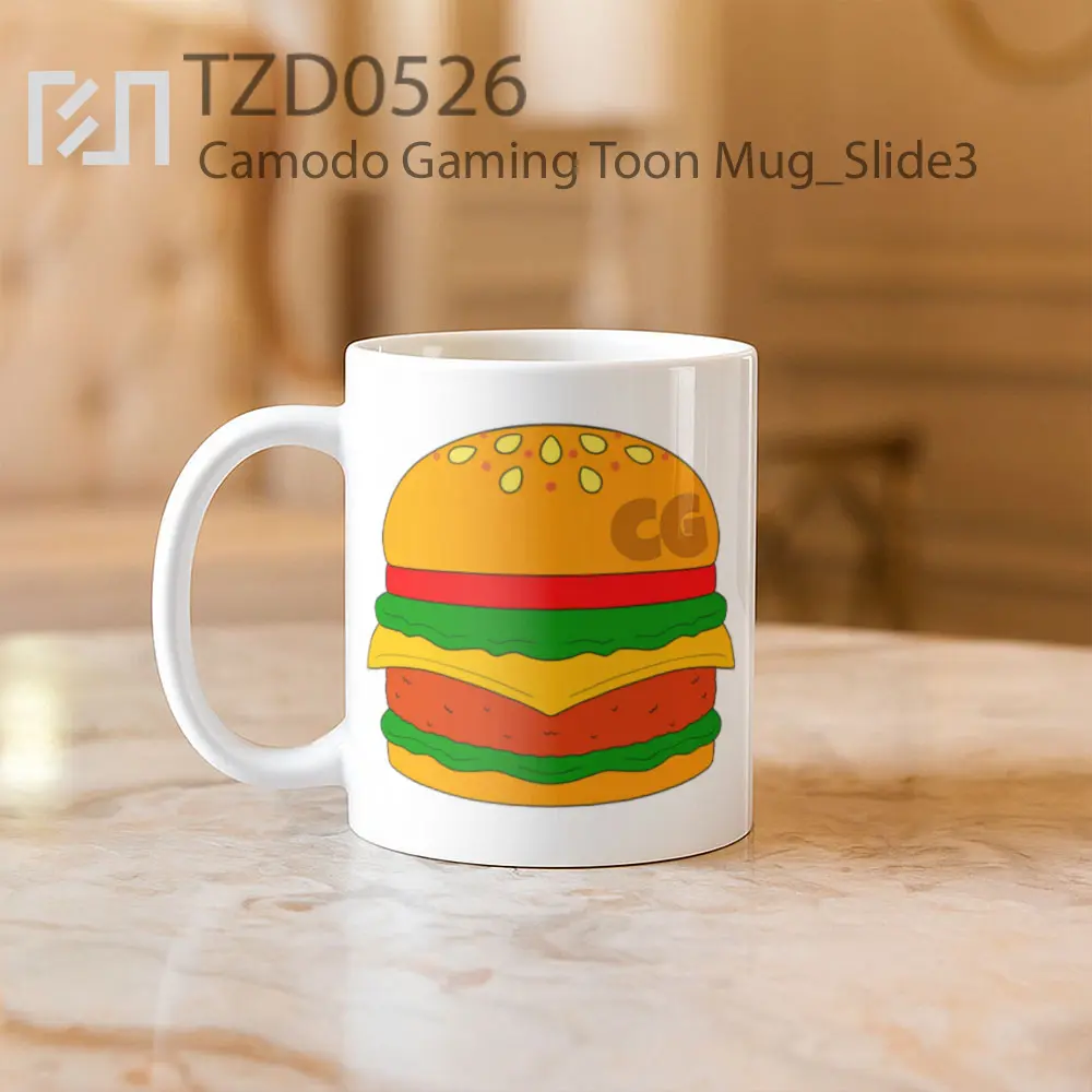 Camodo Gaming Toon Mug - All-side / Desain