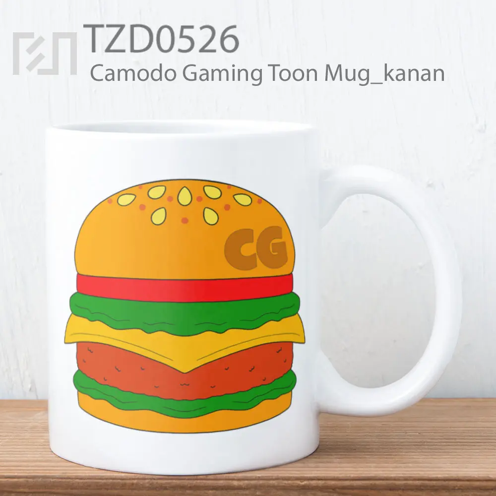 Mug Keramik Premium SNI - Camodo Gaming Toon Mug