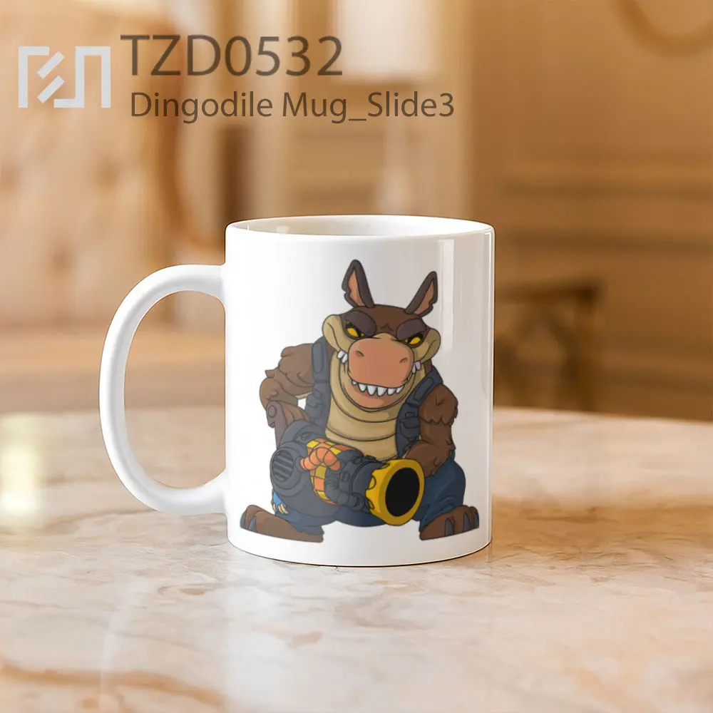 Dingodile Mug - All-side / Desain