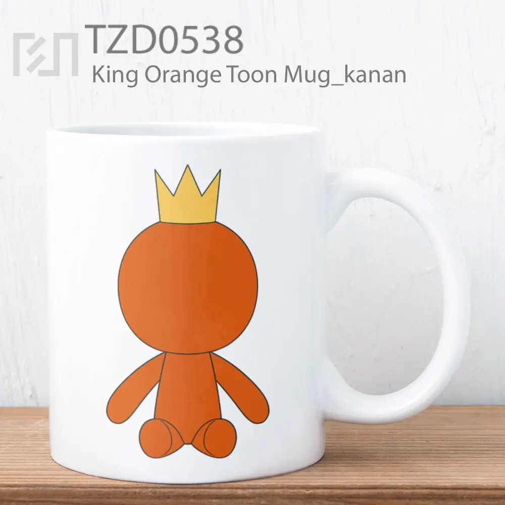 King Orange Toon Mug