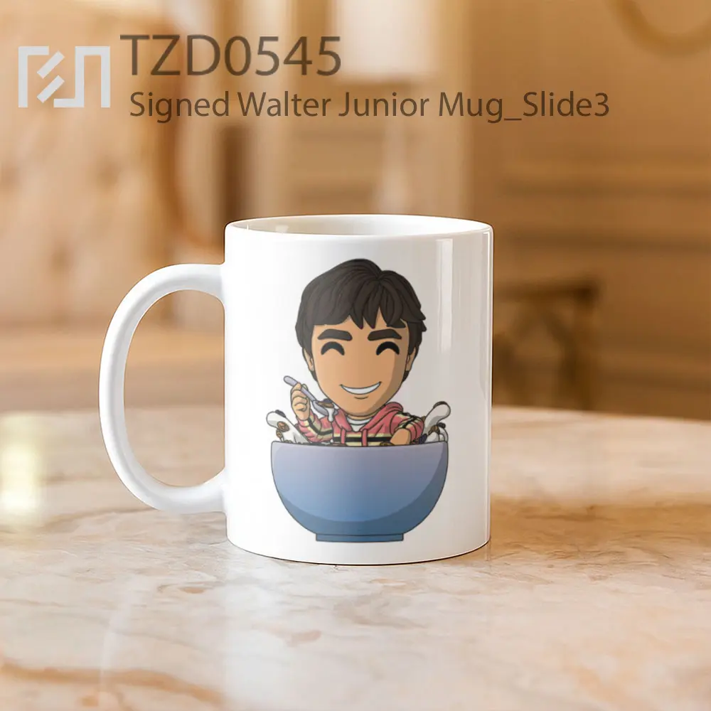Signed Walter Junior Mug - All-side / Desain