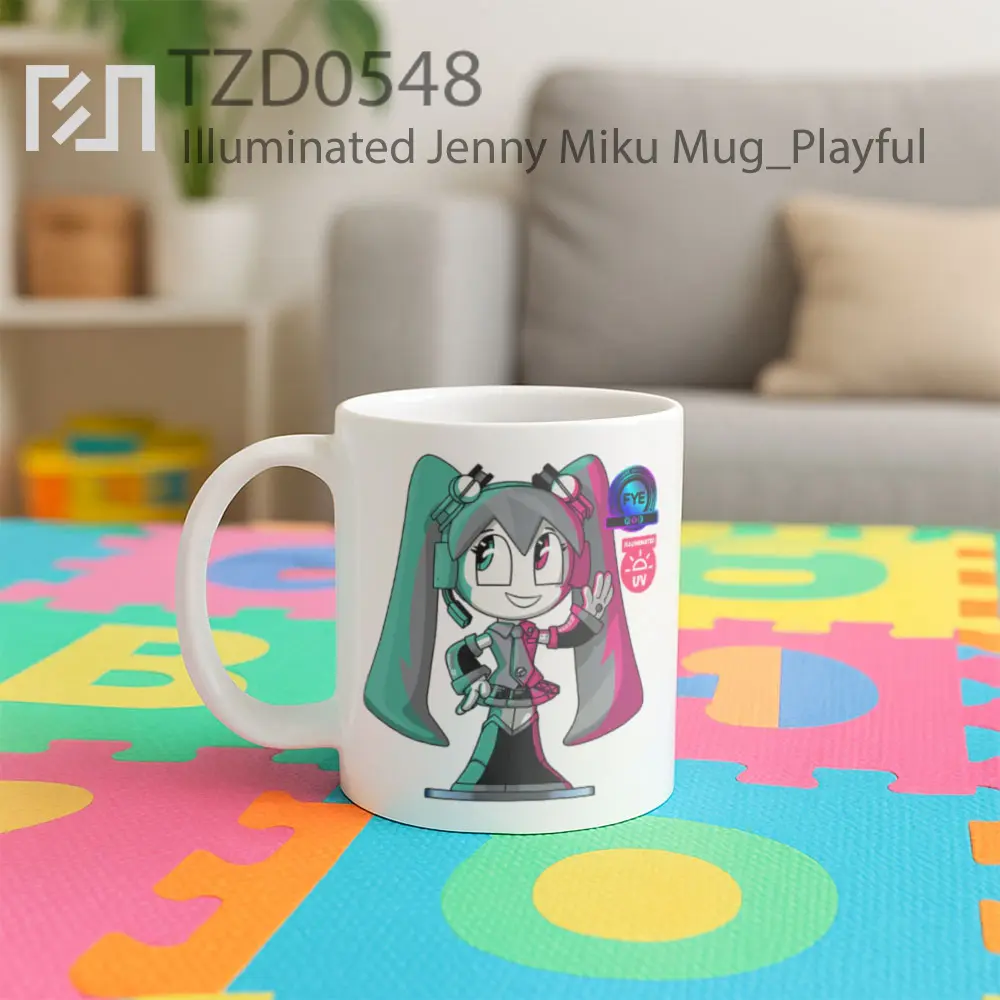 Illuminated Jenny Miku Mug - All-side / Desain