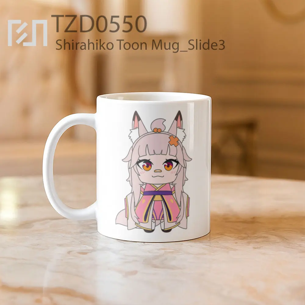 Shirahiko Toon Mug - All-side / Desain