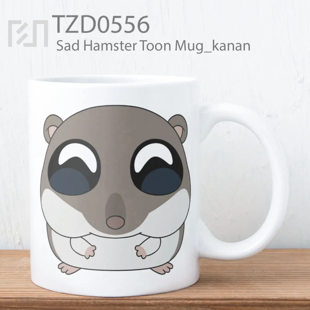 Sad Hamster Toon Mug