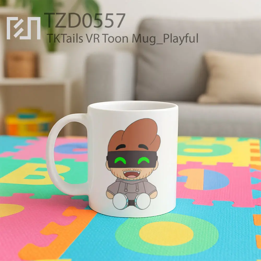 TKTails VR Toon Mug - All-side / Desain