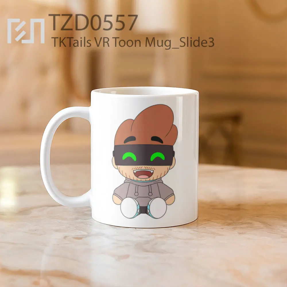 TKTails VR Toon Mug - All-side / Desain