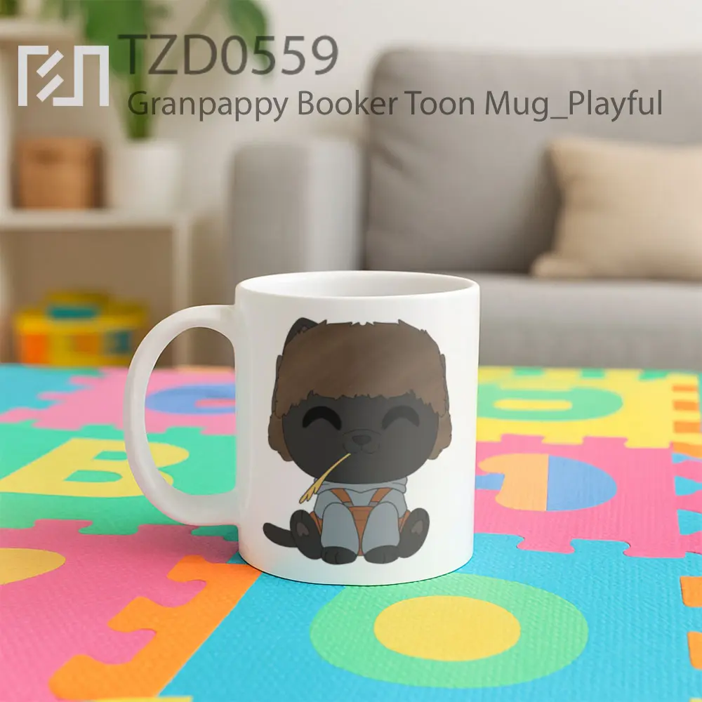 Granpappy Booker Toon Mug - All-side / Desain