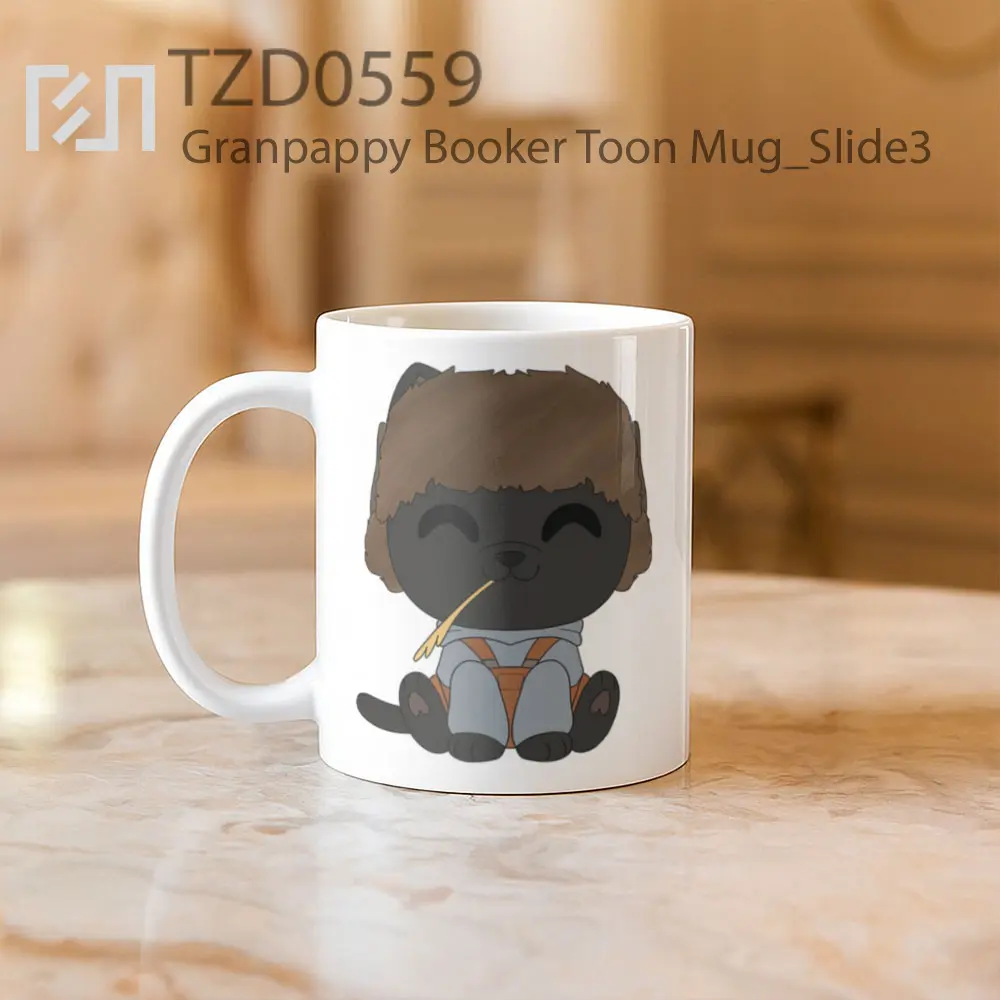 Granpappy Booker Toon Mug - All-side / Desain