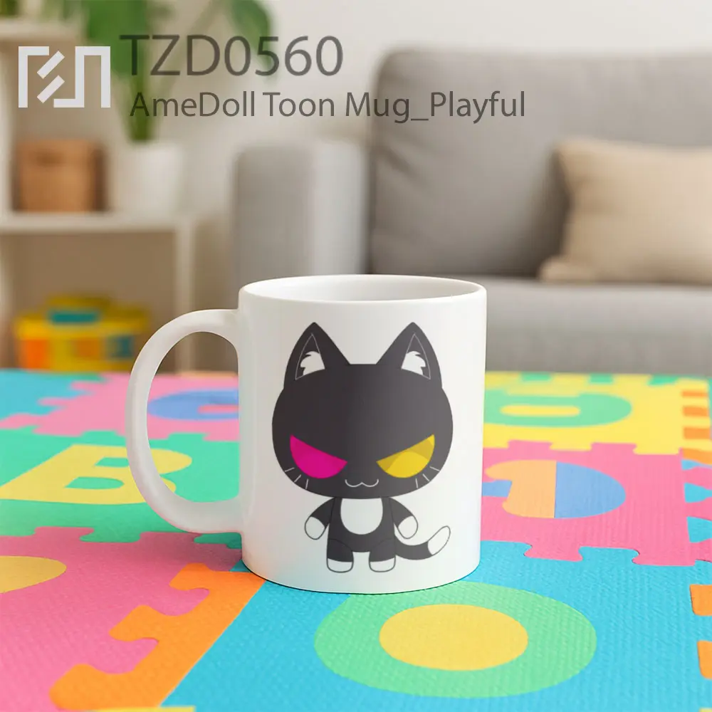 AmeDoll Toon Mug - All-side / Desain