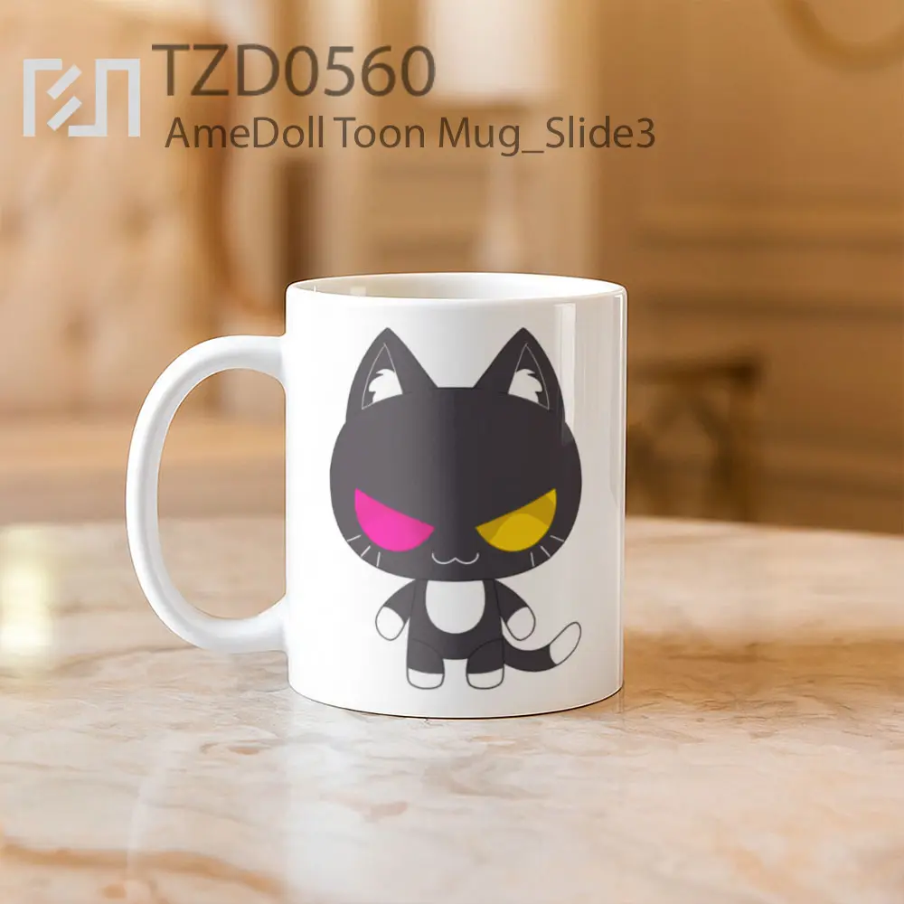 AmeDoll Toon Mug - All-side / Desain
