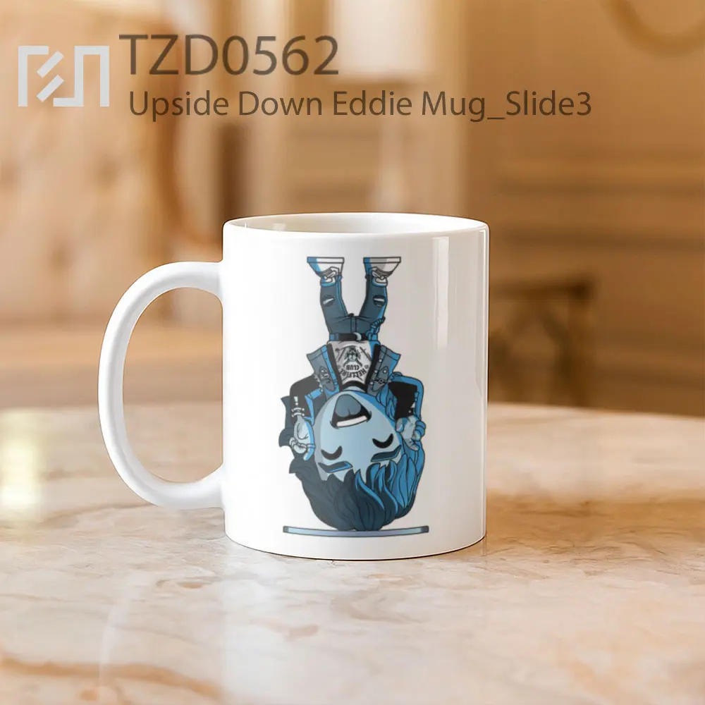 Upside Down Eddie Mug - All-side / Desain