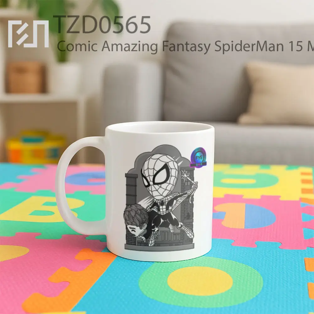 Comic Amazing Fantasy SpiderMan 15 Mug - All-side / Desain