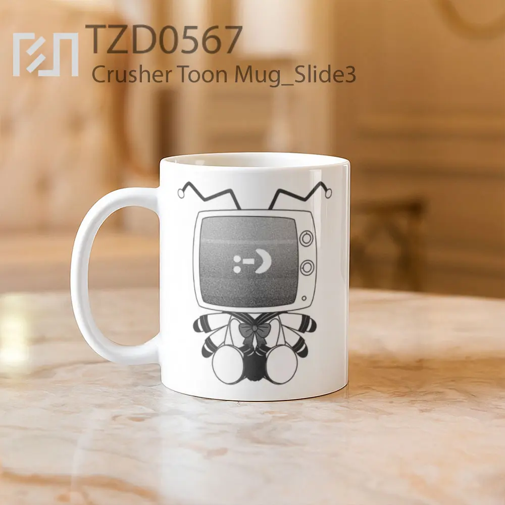 Crusher Toon Mug - All-side / Desain