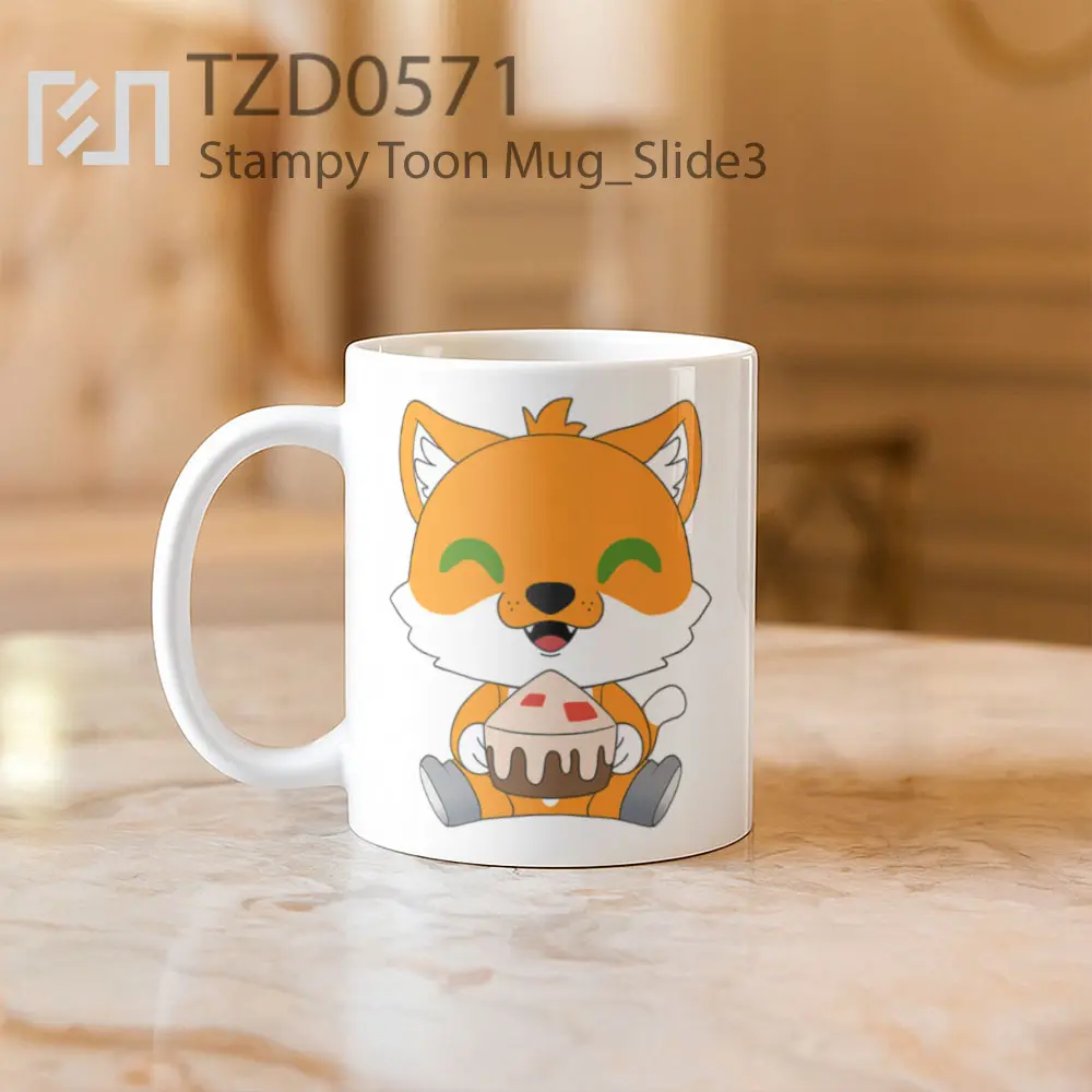 Stampy Toon Mug - All-side / Desain