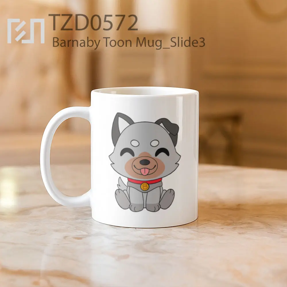 Barnaby Toon Mug - All-side / Desain