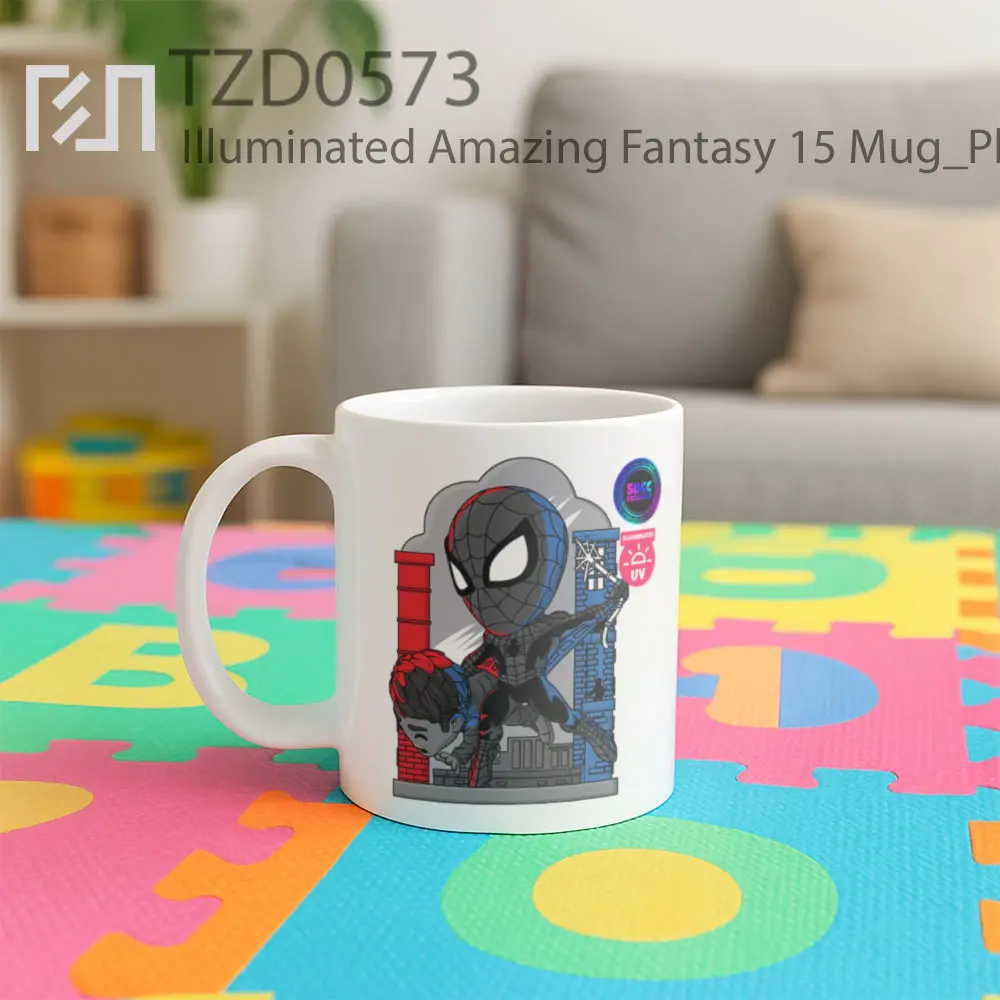 Illuminated Amazing Fantasy 15 Mug - All-side / Desain