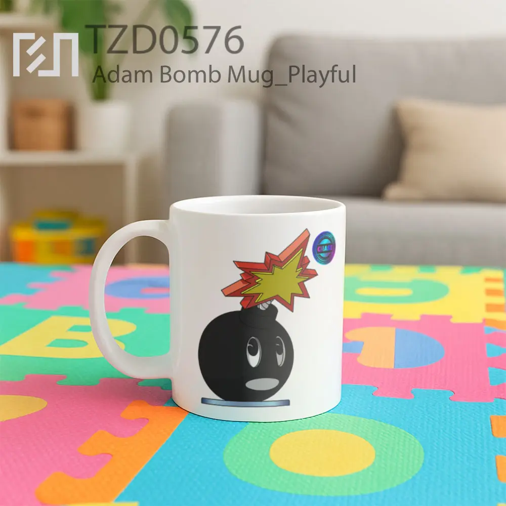 Adam Bomb Mug - All-side / Desain