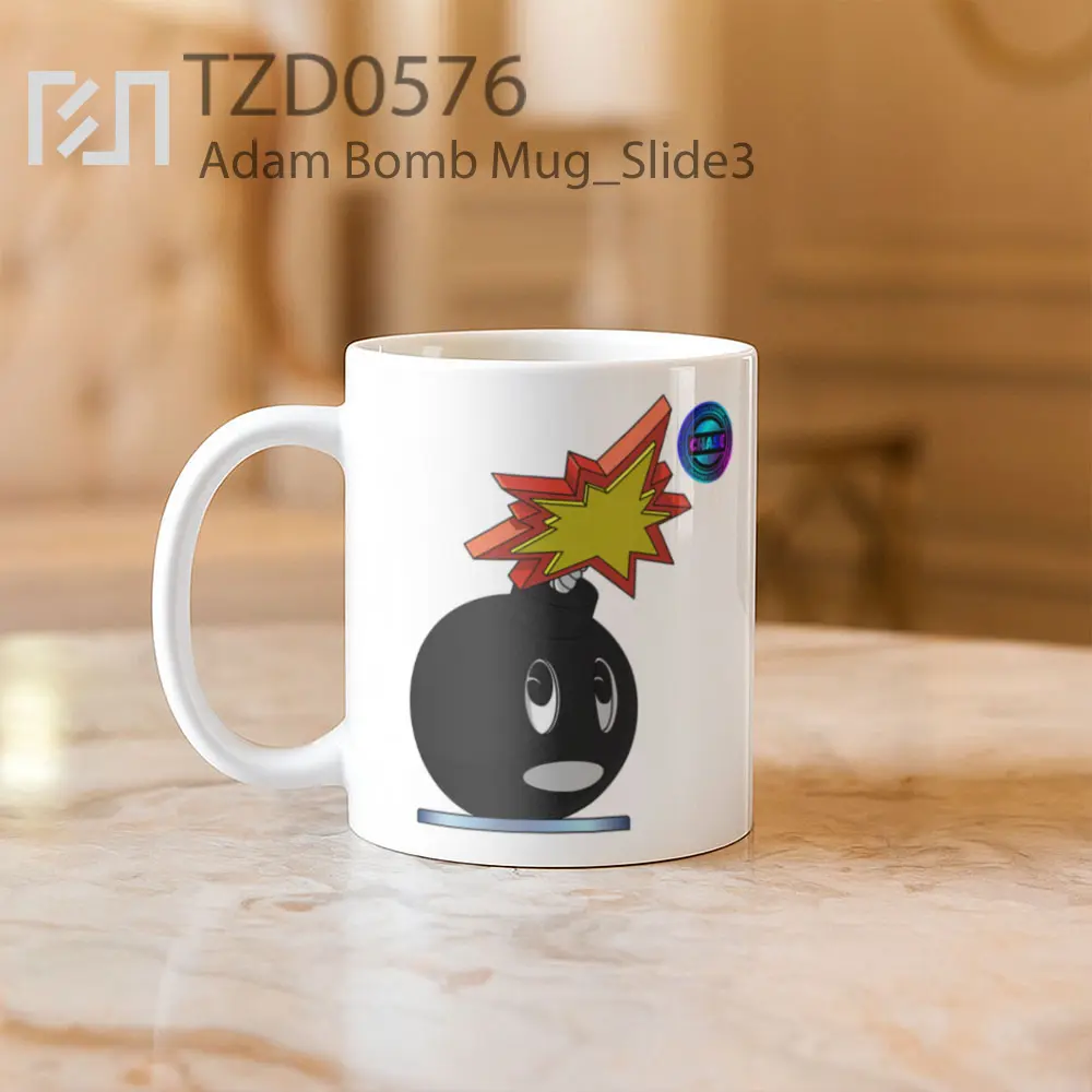 Adam Bomb Mug - All-side / Desain