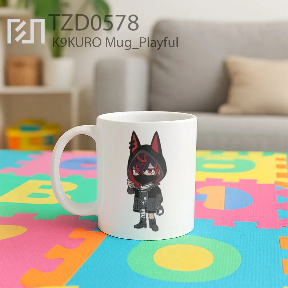 K9KURO Mug - All-side / Desain