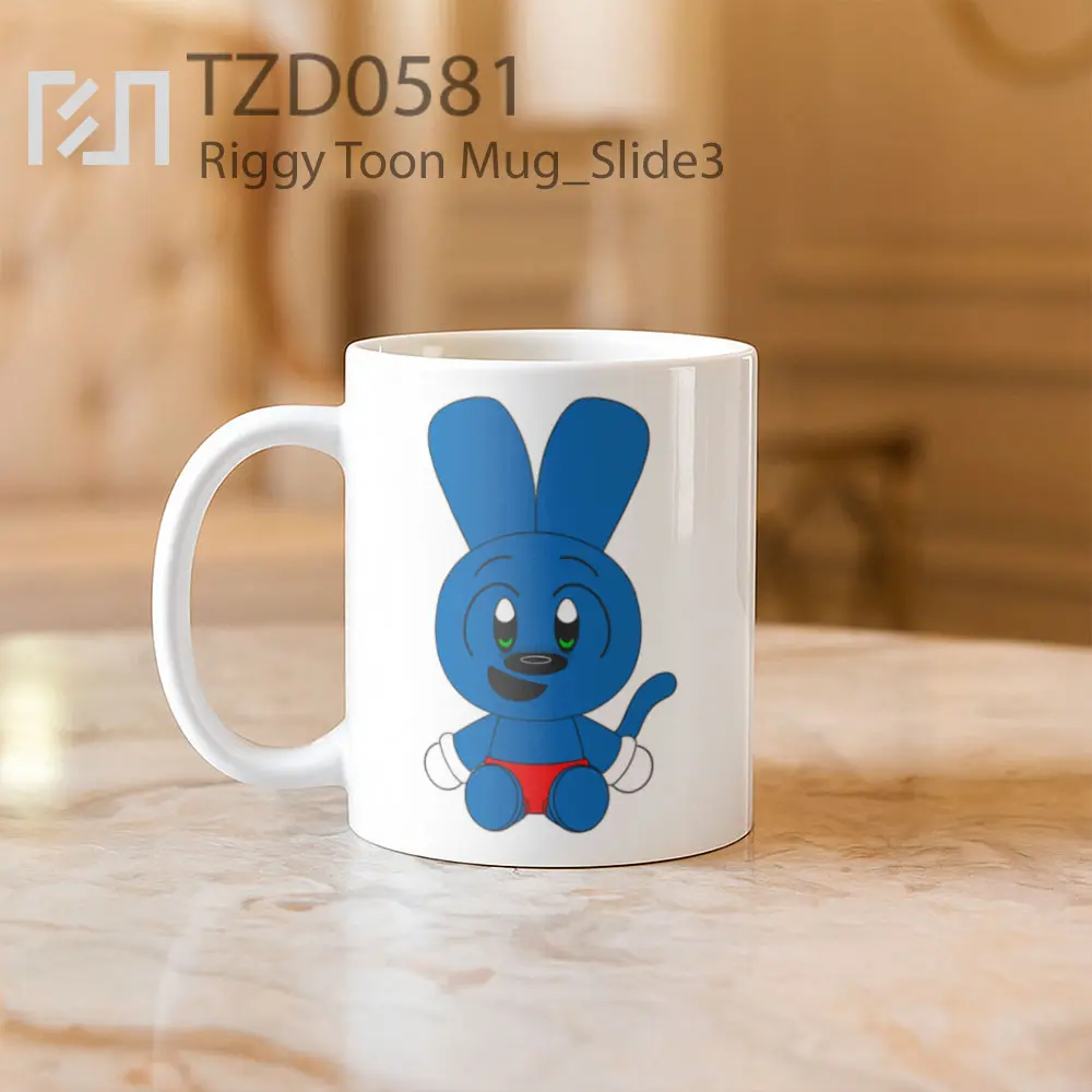 Riggy Toon Mug - All-side / Desain