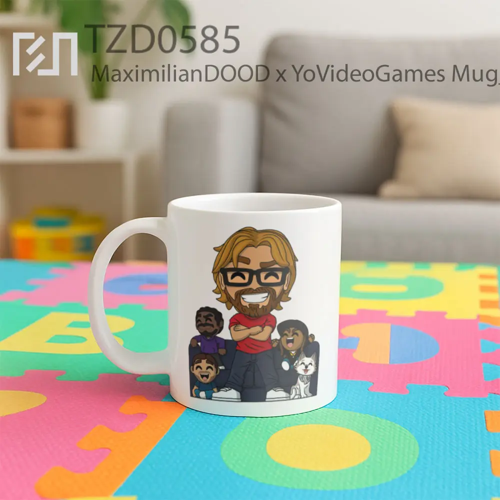 MaximilianDOOD x YoVideoGames Mug - All-side / Desain