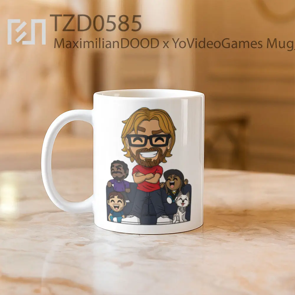 MaximilianDOOD x YoVideoGames Mug - All-side / Desain