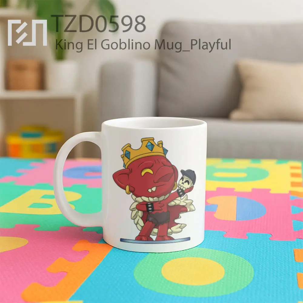 King El Goblino Mug - All-side / Desain