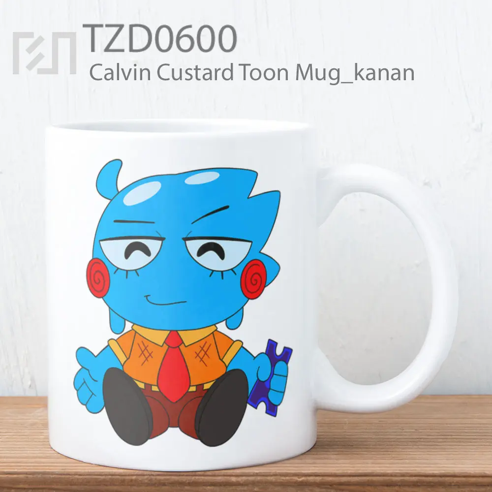 Calvin Custard Toon Mug