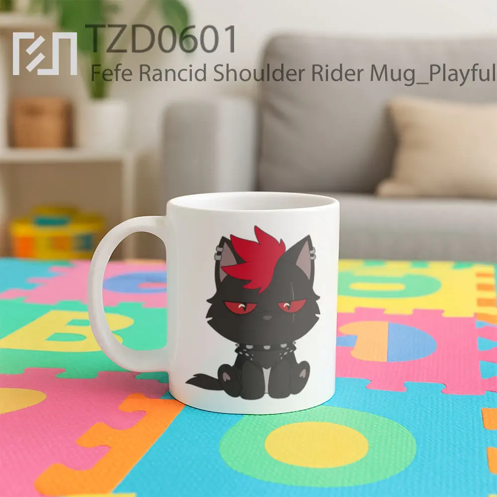 Fefe Rancid Shoulder Rider Mug - All-side / Desain