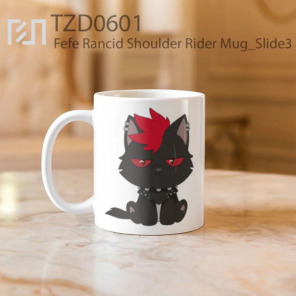 Fefe Rancid Shoulder Rider Mug - All-side / Desain