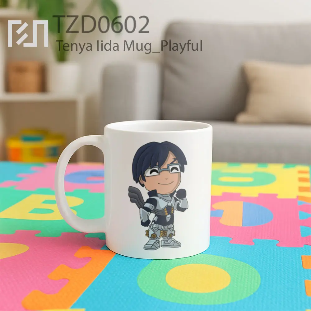 Tenya Iida Mug - All-side / Desain