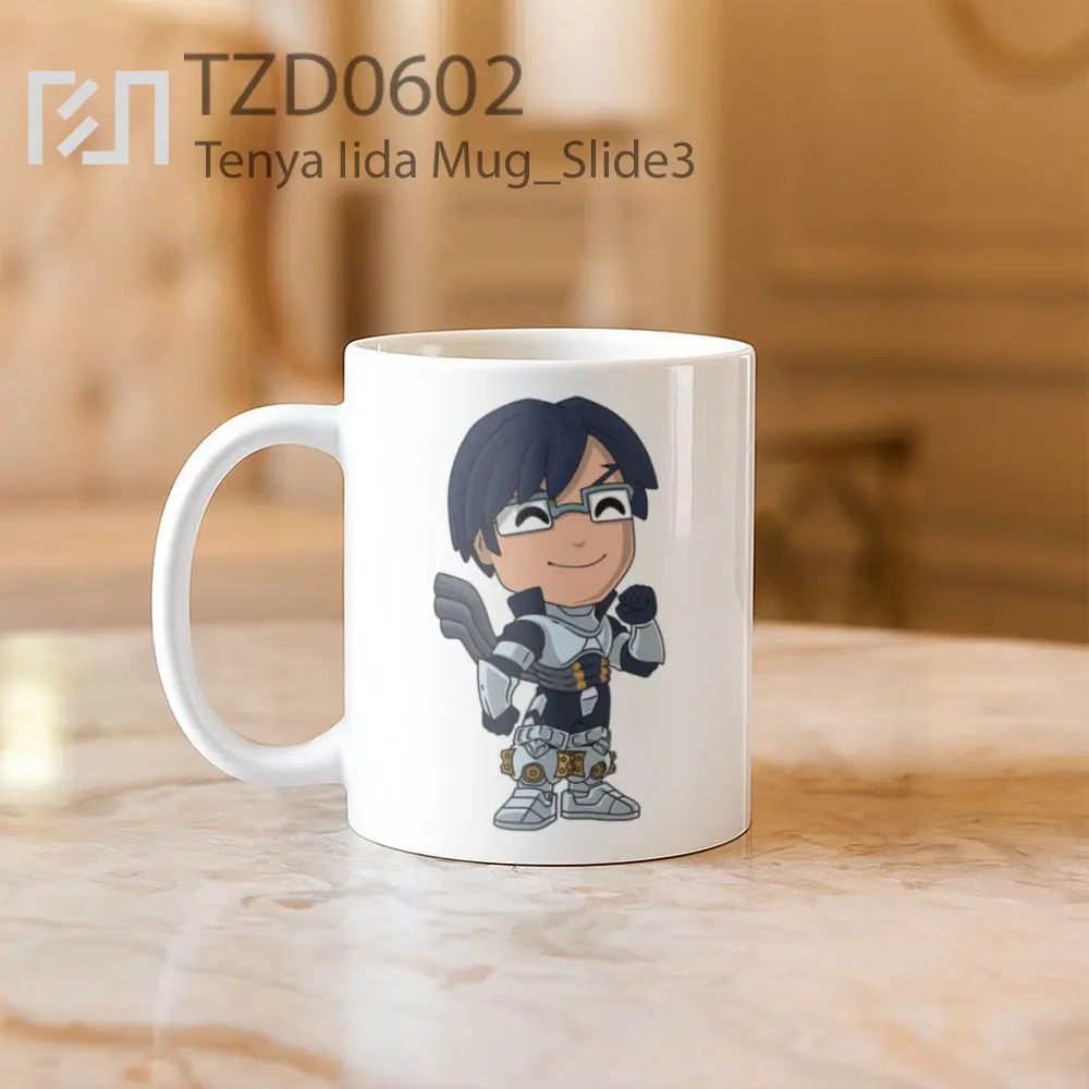 Tenya Iida Mug - All-side / Desain