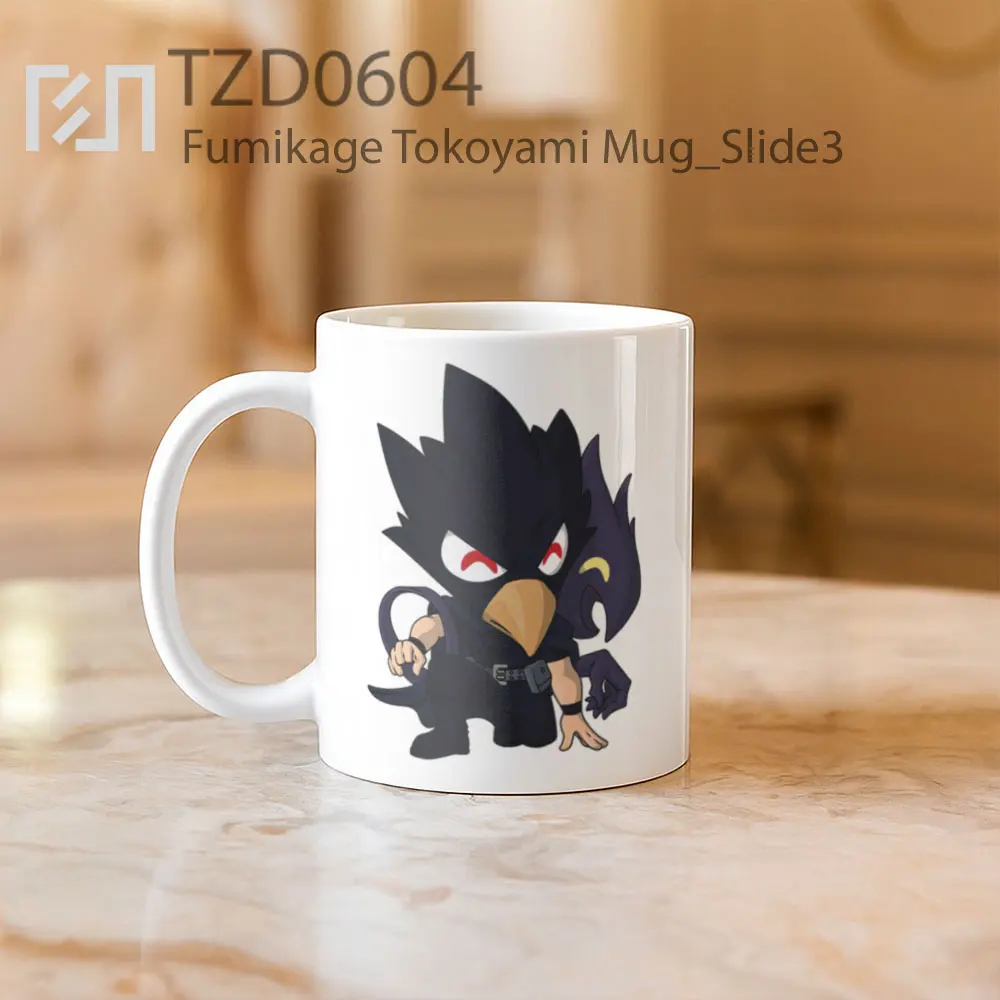 Fumikage Tokoyami Mug - All-side / Desain