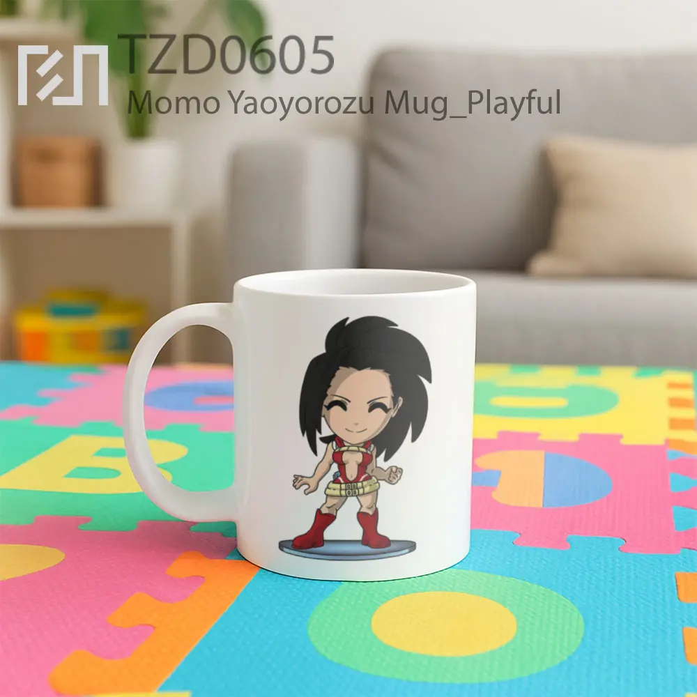 Momo Yaoyorozu Mug - All-side / Desain