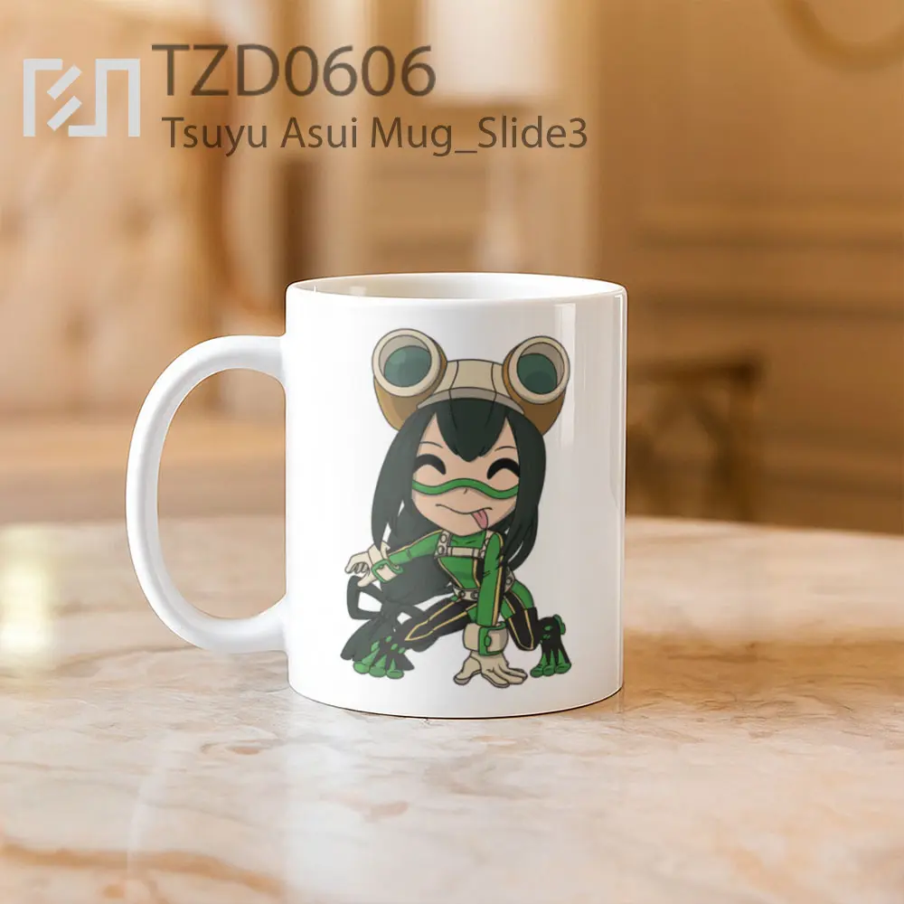 Tsuyu Asui Mug - All-side / Desain
