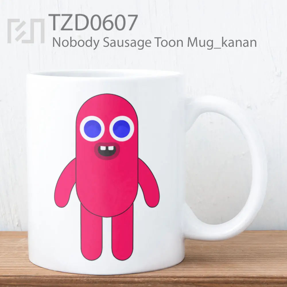 Nobody Sausage Toon Mug