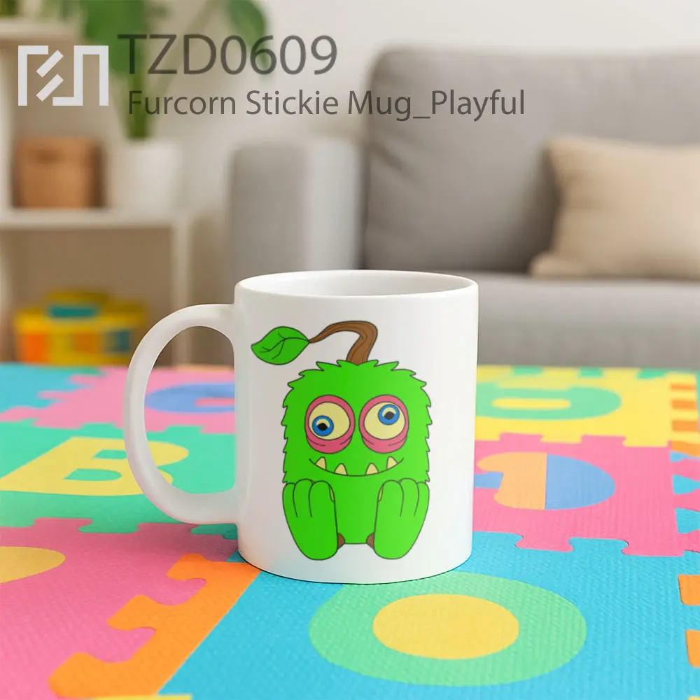 Furcorn Stickie Mug - All-side / Desain