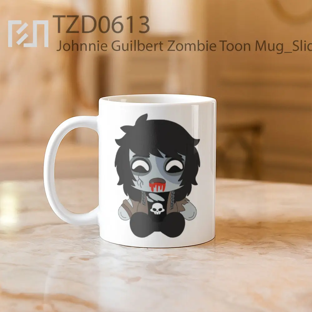 Johnnie Guilbert Zombie Toon Mug - All-side / Desain