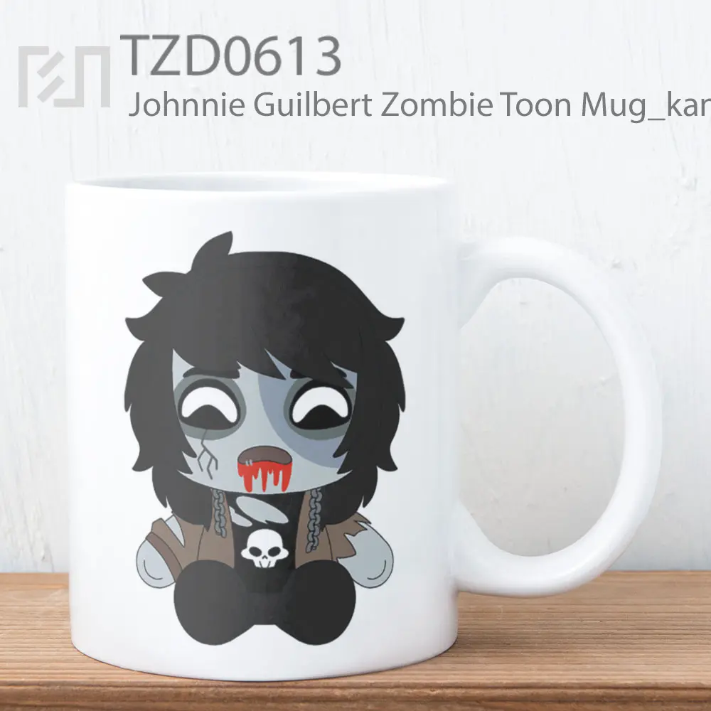 Johnnie Guilbert Zombie Toon Mug