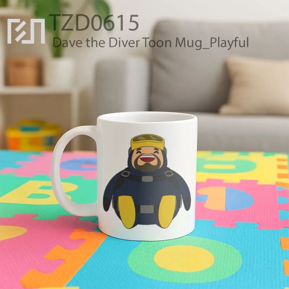 Dave the Diver Toon Mug - All-side / Desain
